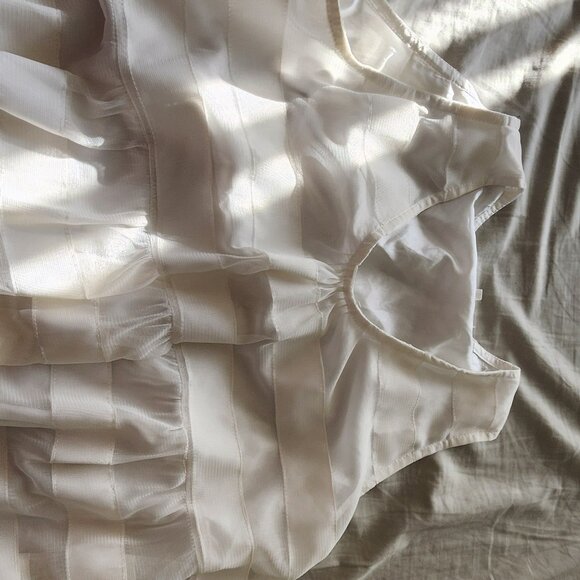 mid-length dress white - Picture 3 of 4